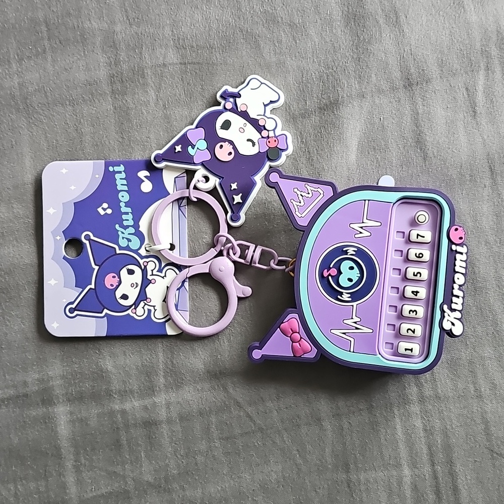 Kuromi Keychain